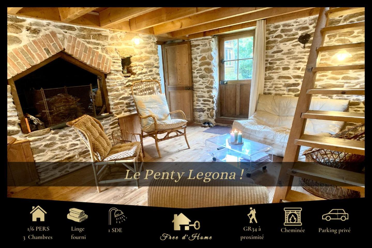 Penty Legona, Authentique Et Chaleureux, 2-6 Pers Villa Moëlan-sur-Mer Exterior foto